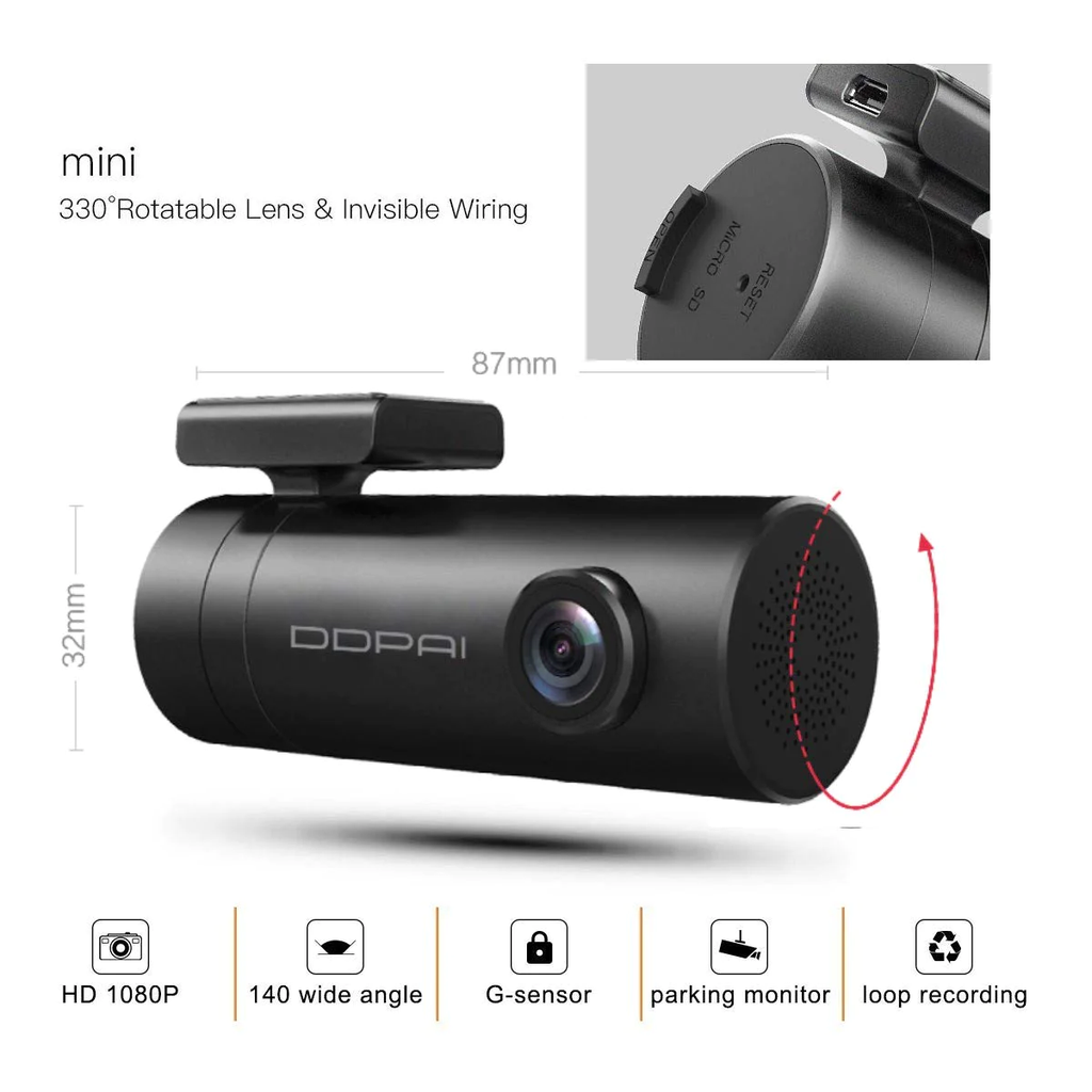 DASH CAM DDPAI MINI 1080P