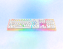 HAVIT - TECLADO GAMER RGB BLANCO