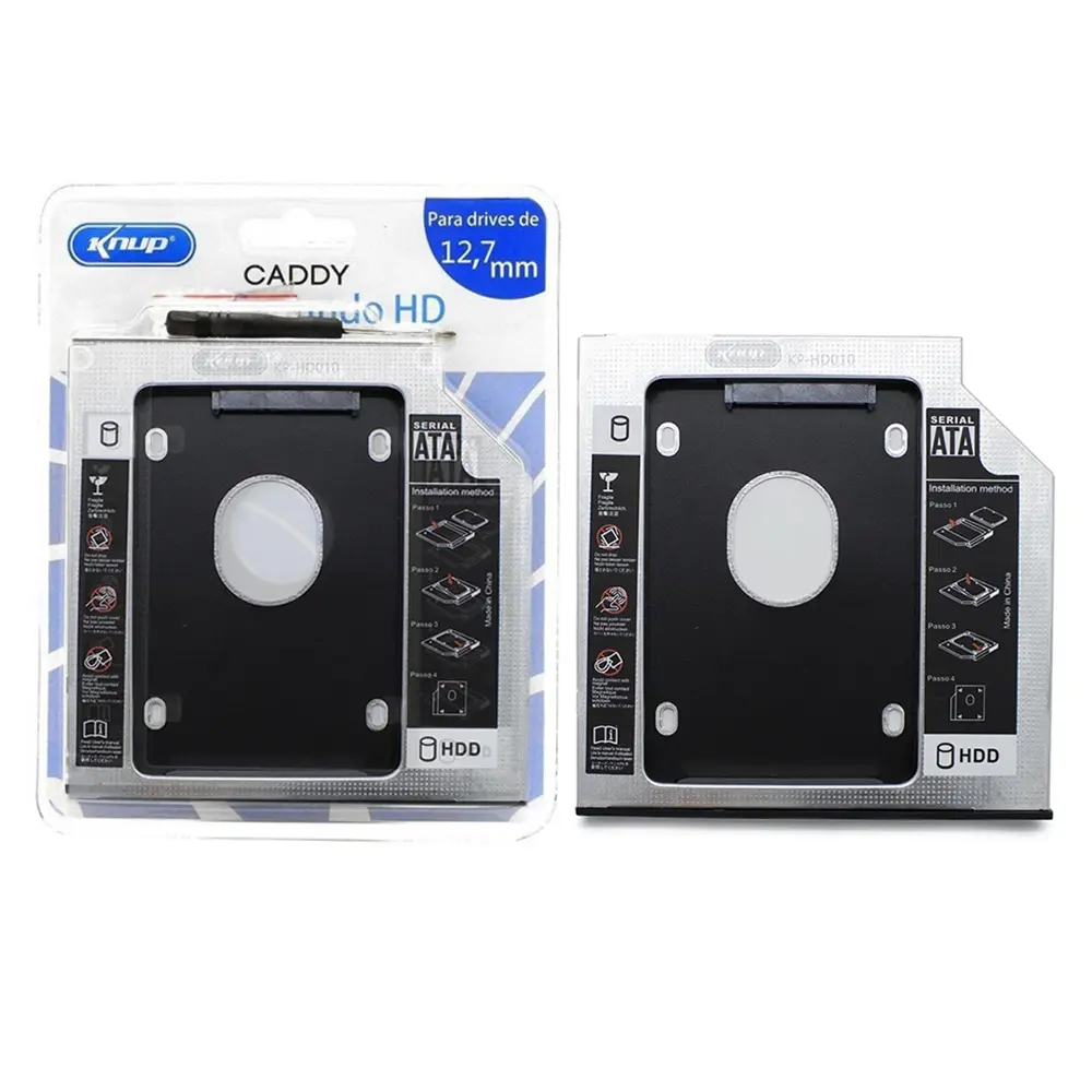 KNUP - CADDY ADAPTADOR PARA HDD/SSD 9.5"