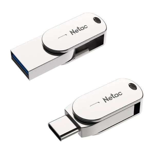 NETAC - FLASH USB 64GB DUAL USB 3.1+TYPE C