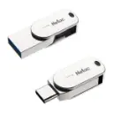 NETAC - FLASH USB 64GB DUAL USB 3.1+TYPE C