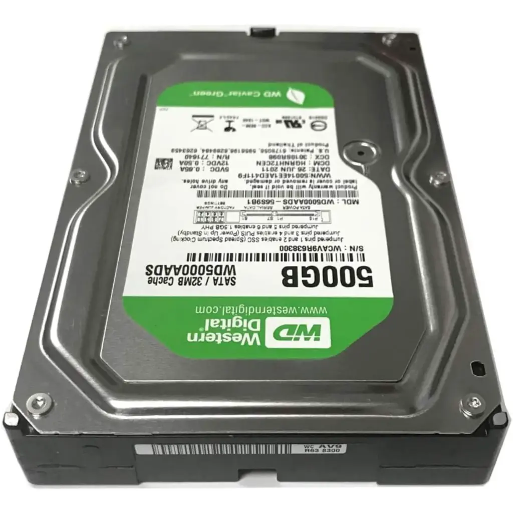 WESTERN DIGITAL - DISCO DURO GREEN POWER 500GB