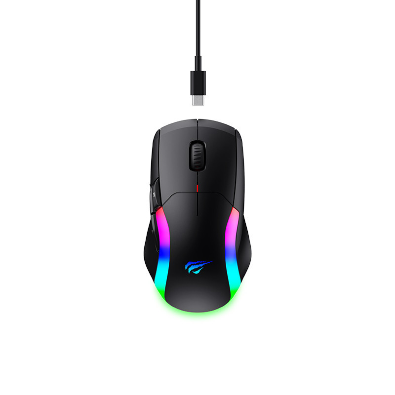 MOUSE GAMER RGB DUAL