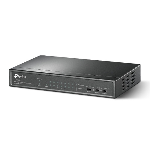 TP-LINK - SWITCH DE 8 PUERTOS POE + 1 PUERTO UPLINK