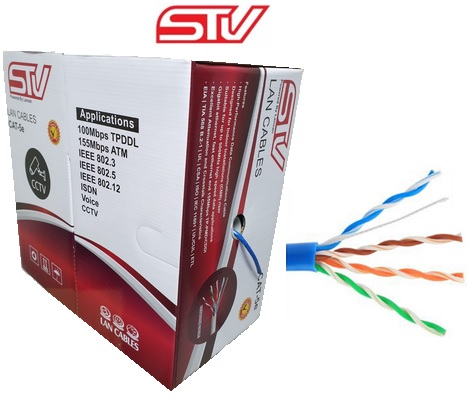 STV - CABLE UTP CAT5E CCA de 305MTS