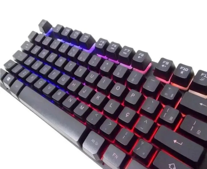 KNUP - TECLADO RETROLUMINICO ALFANUMERICO