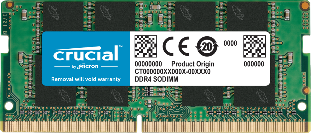 CRUCIAL - MEMORIA RAM 8GB DDR4-3200 SODIMM