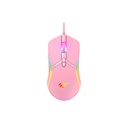 HAVIT - MOUSE GAMER RGB ROSA