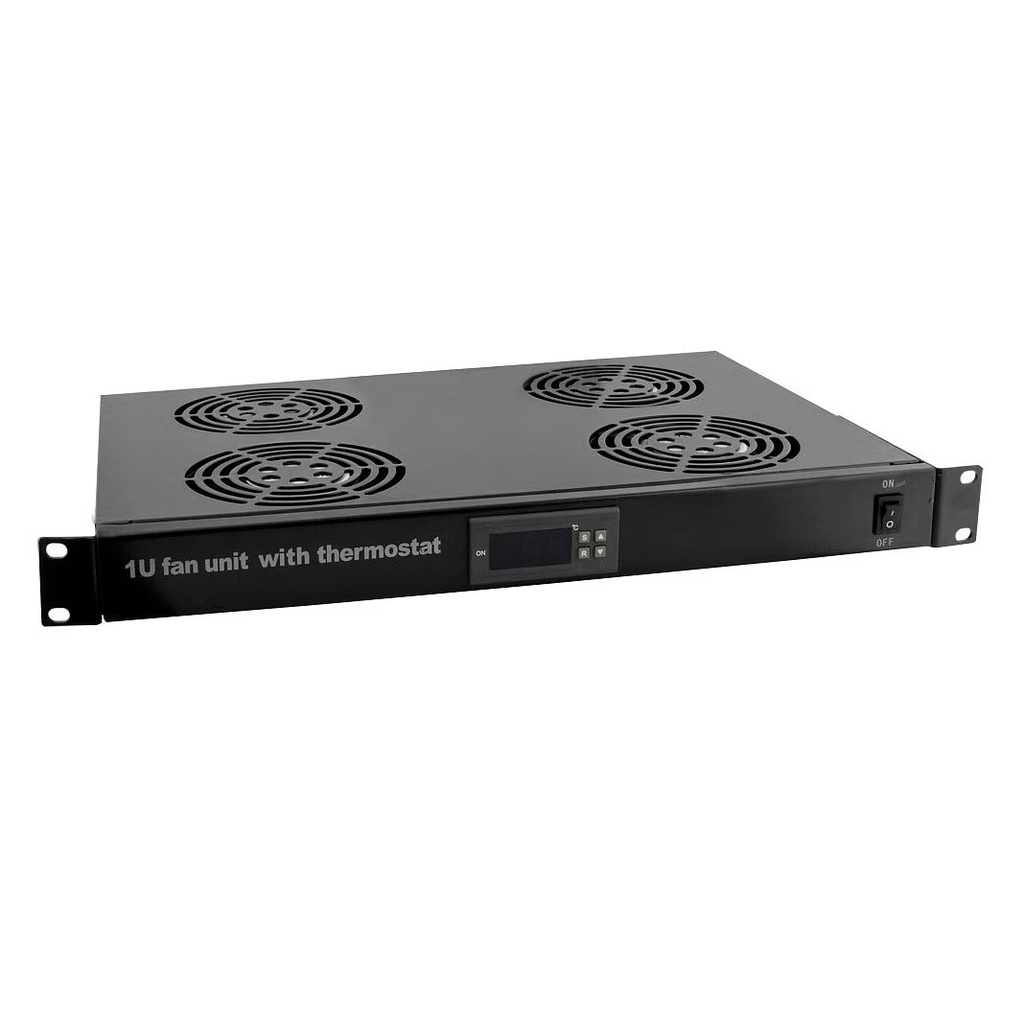 TOTEN - KIT VENTILACION 4 TURBOS 220V 50HZ NEGRO RACKMOUNT