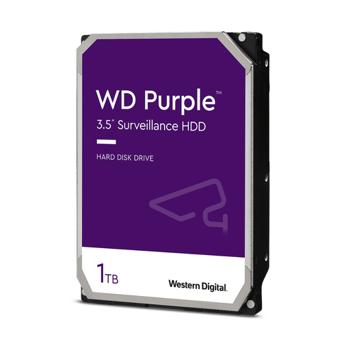 WESTERN DIGITAL - DISCO DURO PURPURA 1TB - ESPECIAL PARA CCTV 