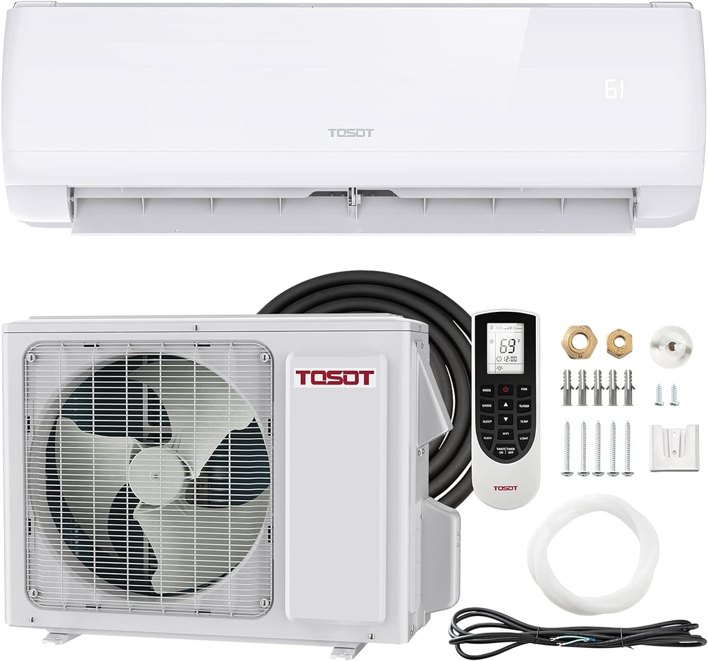 TOSOT - AIRE R410A ECOLOGICO SPLIT 9.000 BTU (FRIO-CALOR) 50 HZ