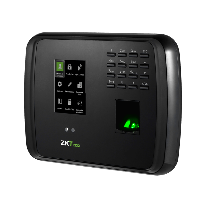 ZKTECO - TERMINAL MULTI-BIOMÉTRICA PARA GESTIÓN DE ASISTENCIA Y DECONTROL DE ACCESO