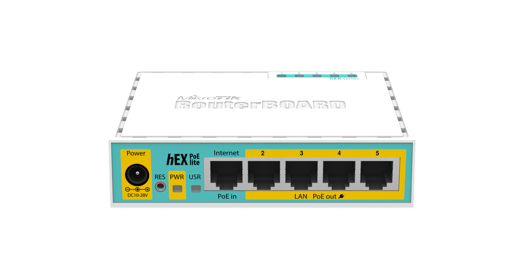 MIKROTIK - ROUTER MIKROTIK RB750UPR2 (HEX LITE) BALANCEADOR DE CARGA – VPN