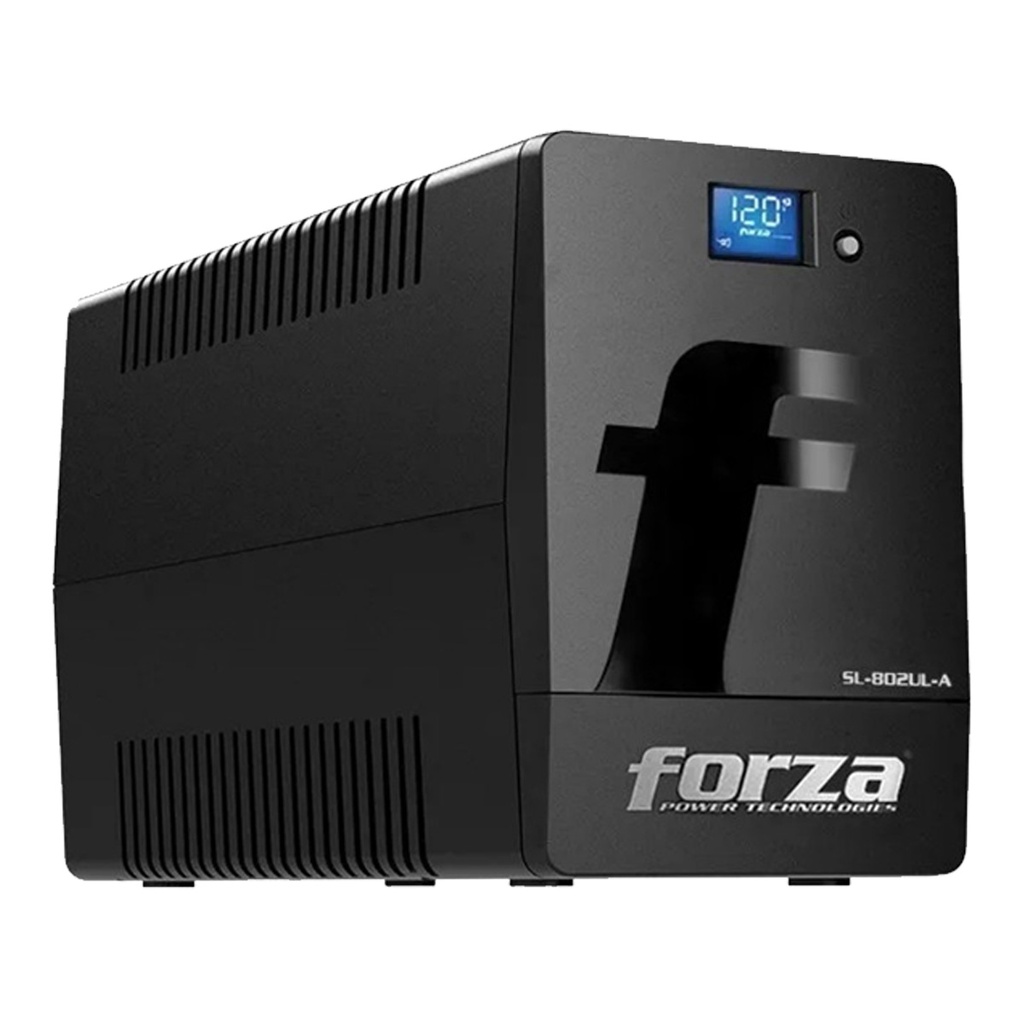 FORZA - UPS INTELIGENTE 800VA/480W, 3 CEI-23-50, LCD TÁCTIL, TORRE CMP - 220V