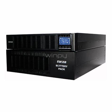 FORZA - UPS EN LÍNEA 6KVA/6KW, TRANSFORM ISO, ESCALABLE, BASTIDOR - 220V