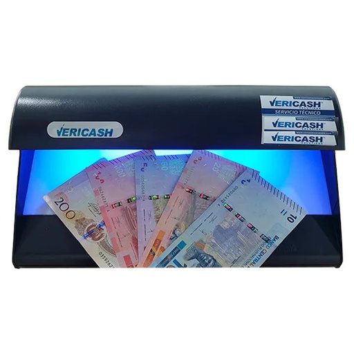 [VERVC16M-220] VERICASH - DETECTOR DE BILLETES CON UV/WM Y LUPA EMPOTRABLE