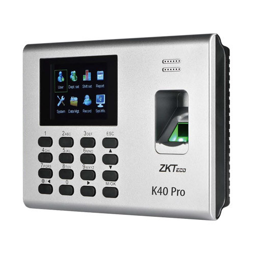 [K40PRO/ID] ZKTECO - CONTROL ACCESO Y ASISTENCIA. CON HUELLA, CONTRASEÑA Y BATERÍA