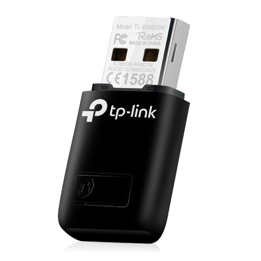 [TL-WN823N] TP-LINK - MINI ADAPTADOR USB INALÁMBRICO N DE 300MBPS