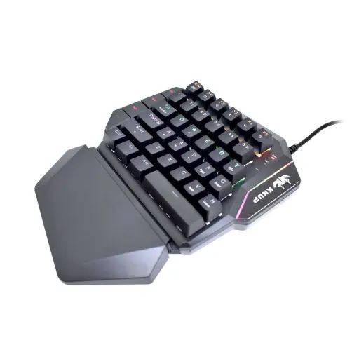 [KP-2053] KNUP - TECLADO  GAMER SINGLE HAND