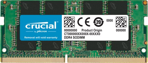 [CT8G4SFRA32A] CRUCIAL - MEMORIA RAM 8GB DDR4-3200 SODIMM