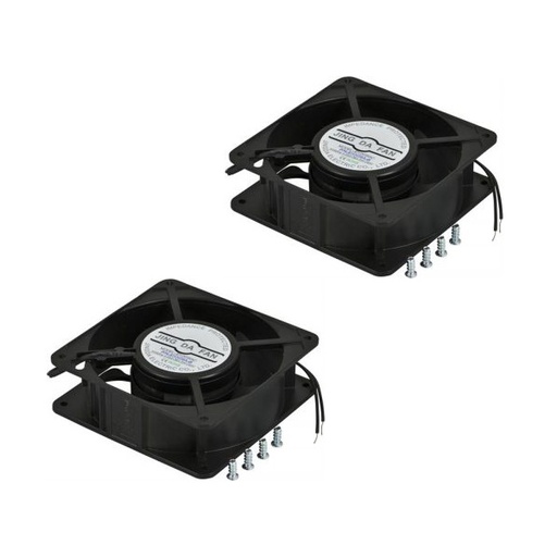 [SA.3322.0201] TOTEN - KIT VENTILACION 2 TURBOS 220V 50HZ NEGRO