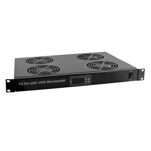 [SA.3004.0201] TOTEN - KIT VENTILACION 4 TURBOS 220V 50HZ NEGRO RACKMOUNT