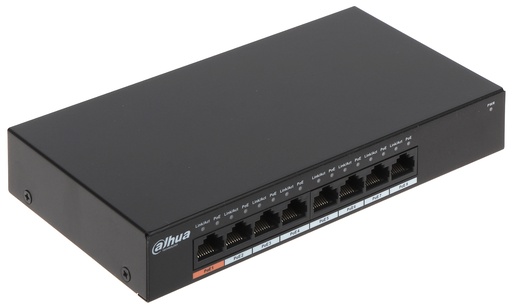 [DH-PFS3008-8GT-96-V2] DAHUA - SWITCH GIGABIT 8 PUERTOS POE *96W