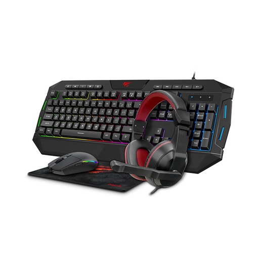 [KB501CM-SP] HAVIT - COMBO GAMING 4N1 EN ESPAÑOL