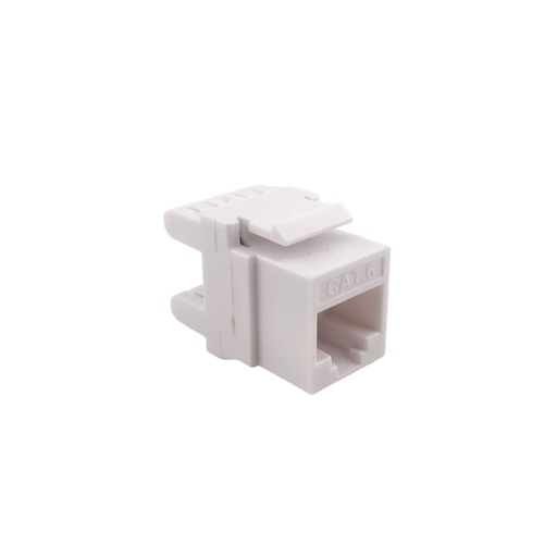 [KJUC6WHITE90] SUR-LINK - KEYSTONE JACK CAT6 COLOR BLANCO - 1 UNIDAD 