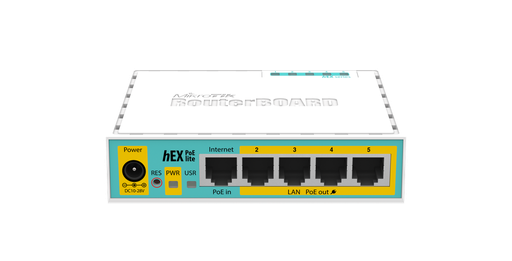 [RB750UPr2] MIKROTIK - ROUTER MIKROTIK RB750UPR2 (HEX LITE) BALANCEADOR DE CARGA – VPN